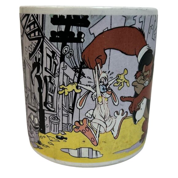Vintage Disney Who Framed Roger Rabbit Coffee Tea Cup/Mug 80s - Picture 1 of 7